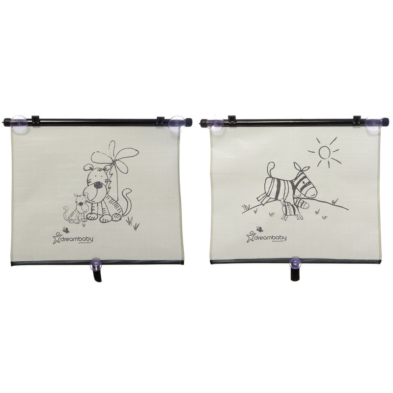Dreambaby car window roller blinds adjustable 2 pack, British brand