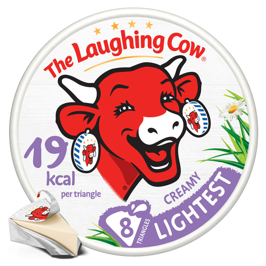 The Laughing Cow Lightest Cheese Spread 8 Triangles GOODS ASDA   