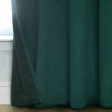 Habitat emerald green eyelet curtains 117x137cm - British product