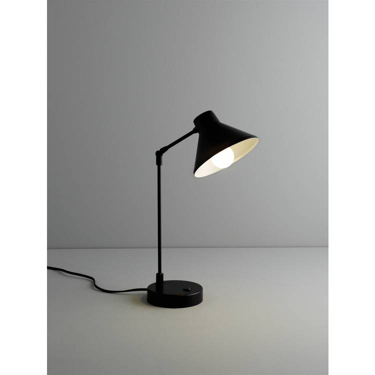 Habitat Bobby desk lamp black H33.5cm (British brand)