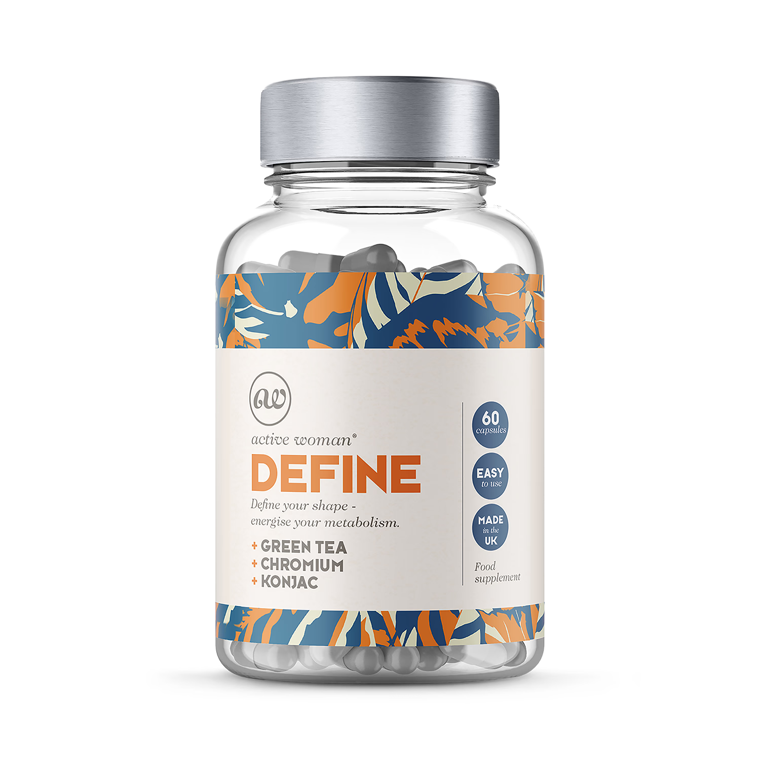 Active Woman Define slimming supplement 60 capsules, UK version