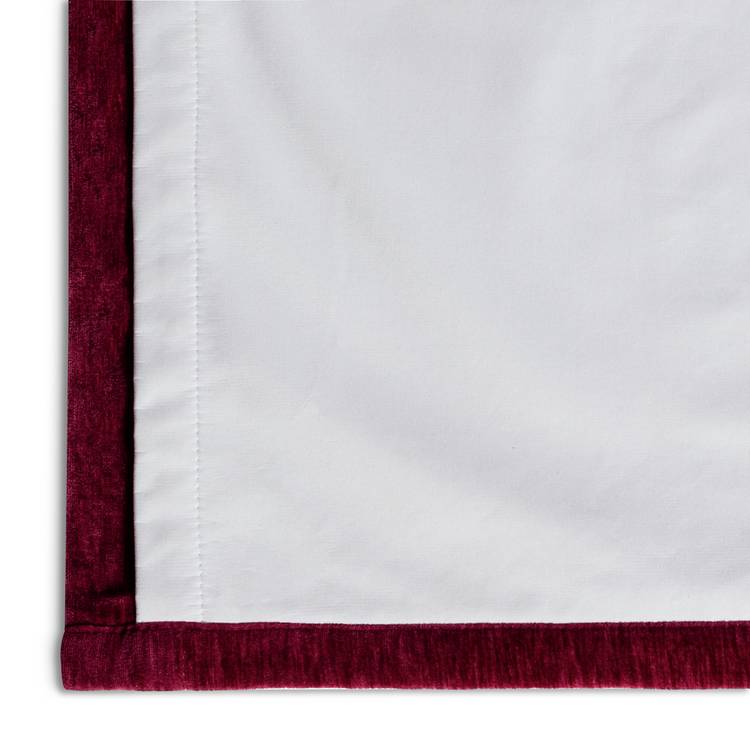 Habitat chenille blackout curtains berry 117x137cm, UK version