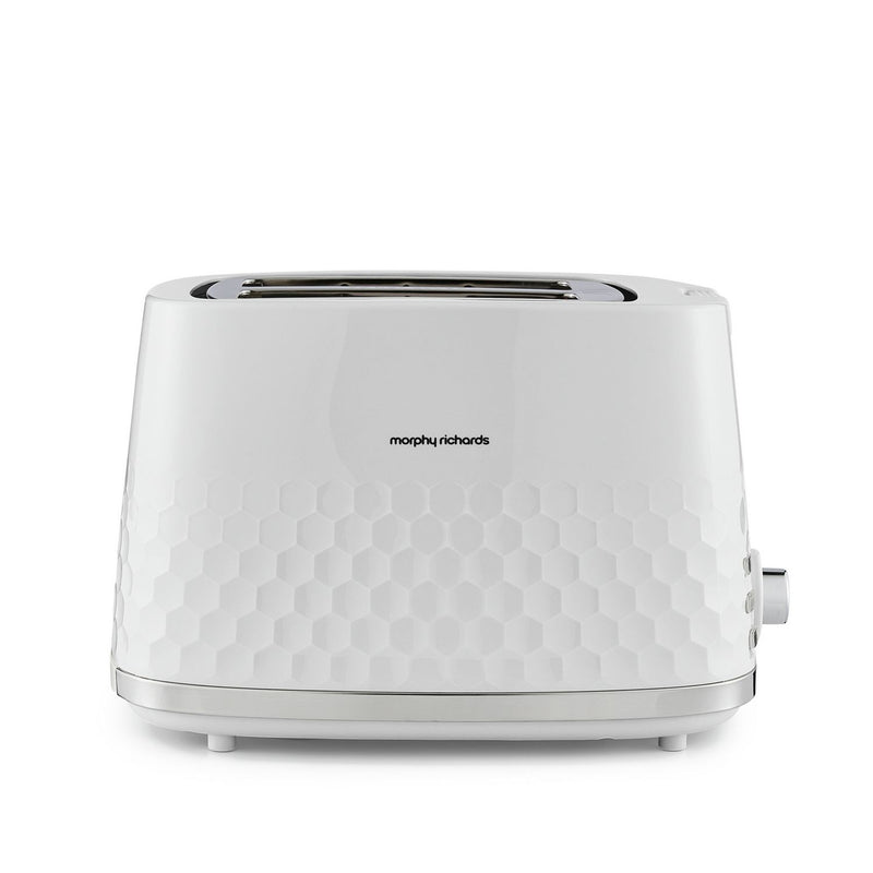 Morphy Richards Hive 2 slice toaster white, imported from the UK