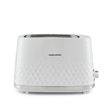 Morphy Richards Hive 2 slice toaster white, imported from the UK