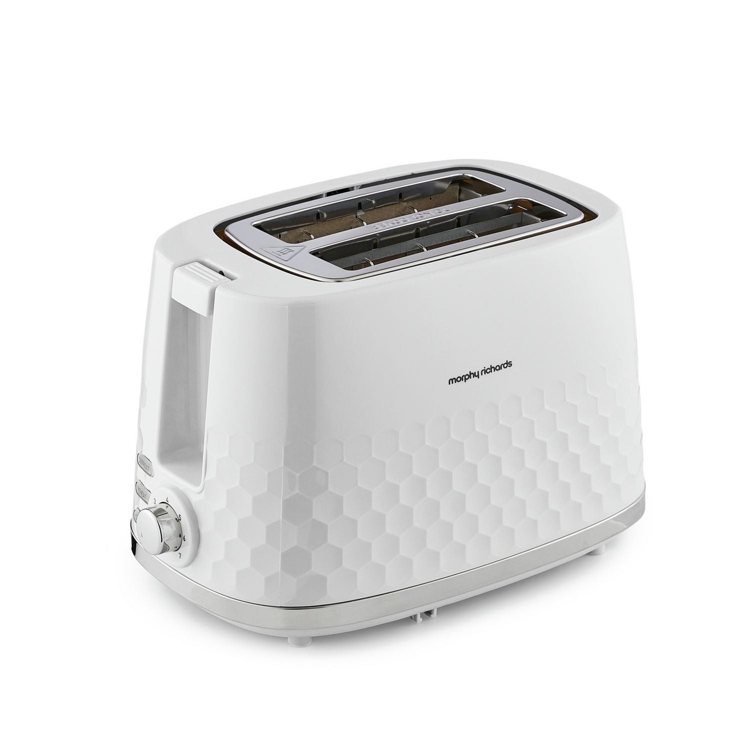 Morphy Richards Hive 2 slice toaster white, imported from the UK