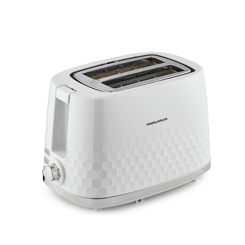 Morphy Richards Hive 2 slice toaster white, imported from the UK