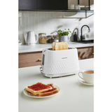 Morphy Richards Hive 2 slice toaster white, imported from the UK