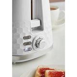 Morphy Richards Hive 2 slice toaster white, imported from the UK