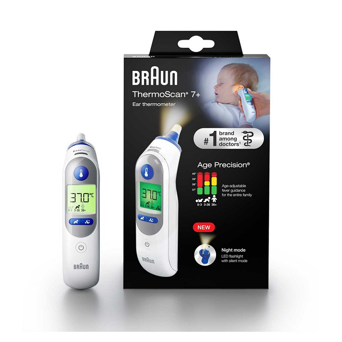 Braun ThermoScan® 7+ Ear thermometer IRT6525 GOODS Boots   