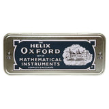 Helix Oxford 9 piece maths set in metal tin, UK version
