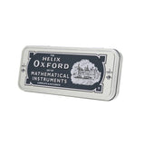Helix Oxford 9 piece maths set in metal tin, UK version