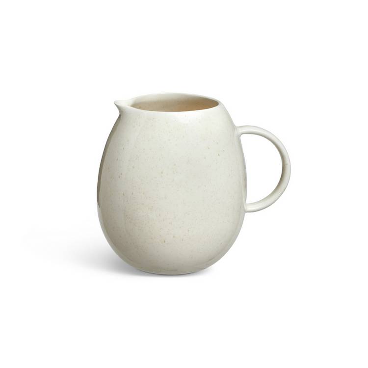 Habitat stoneware jug natural 2L - British product