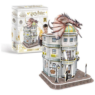 Argos Harry Potter Diagon Alley Gringotts Bank 3D Model Kit Puzzle- Buy online at McGrocer