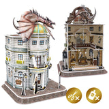 Harry Potter 3D puzzle Gringotts Bank model kit (British brand)