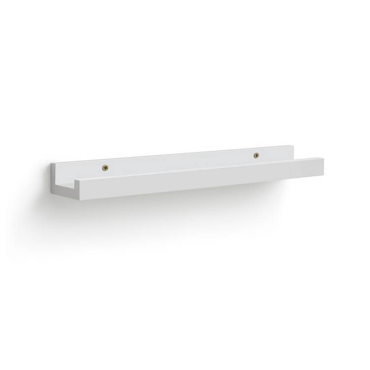 Argos Home picture rail white gloss 40cm, UK version