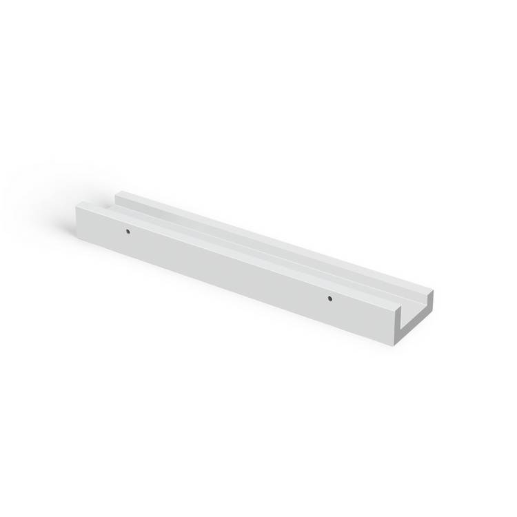Argos Home picture rail white gloss 40cm, UK version
