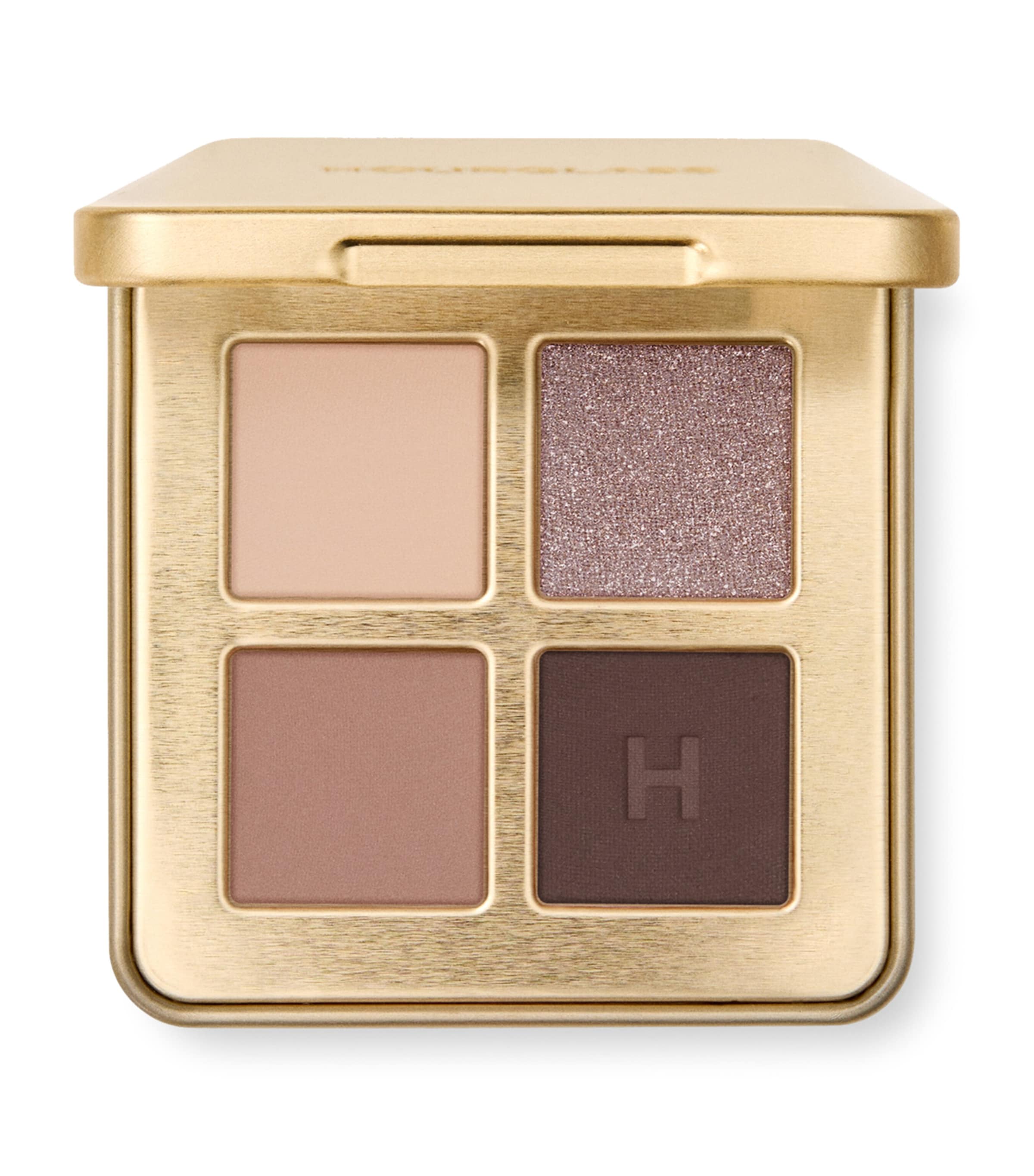 Hourglass eyeshadow palette with matte, satin, shimmer finishes 4 x 1g - British product