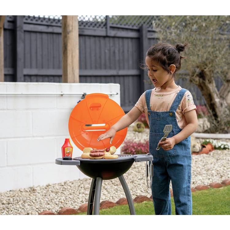 Little Tikes Sizzle 'n' Serve Toy BBQ with 12 accessories, imported from the UK