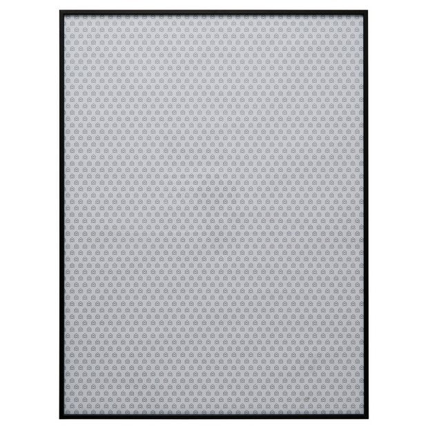 Habitat black metal picture frame 60x80cm, imported from the UK