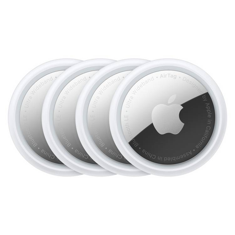 Apple AirTag 4 pack (British brand)
