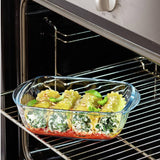 Pyrex glass dish set Cook & Heat 2 piece 2.5L and 0.8L, UK version
