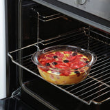 Pyrex 2.3 litre round glass dish (British brand)