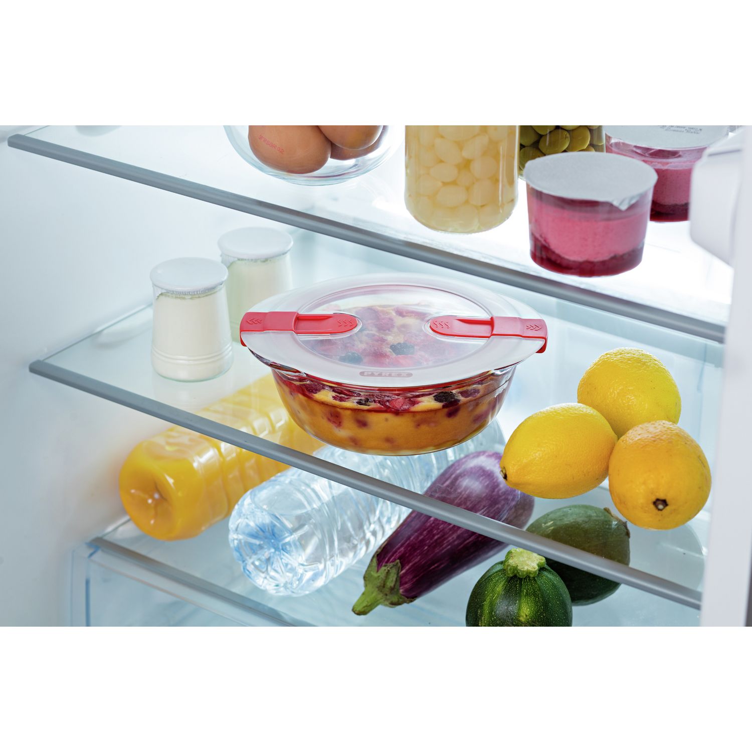 Pyrex round glass dish 0.35L - British product