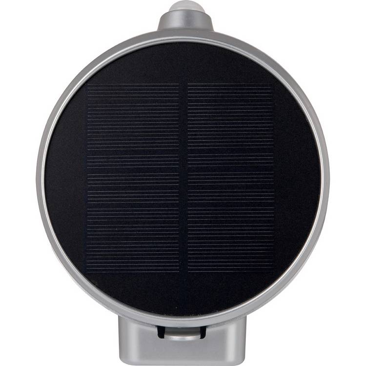Luceco Guardian PIR solar wall light grey motion sensor - British product