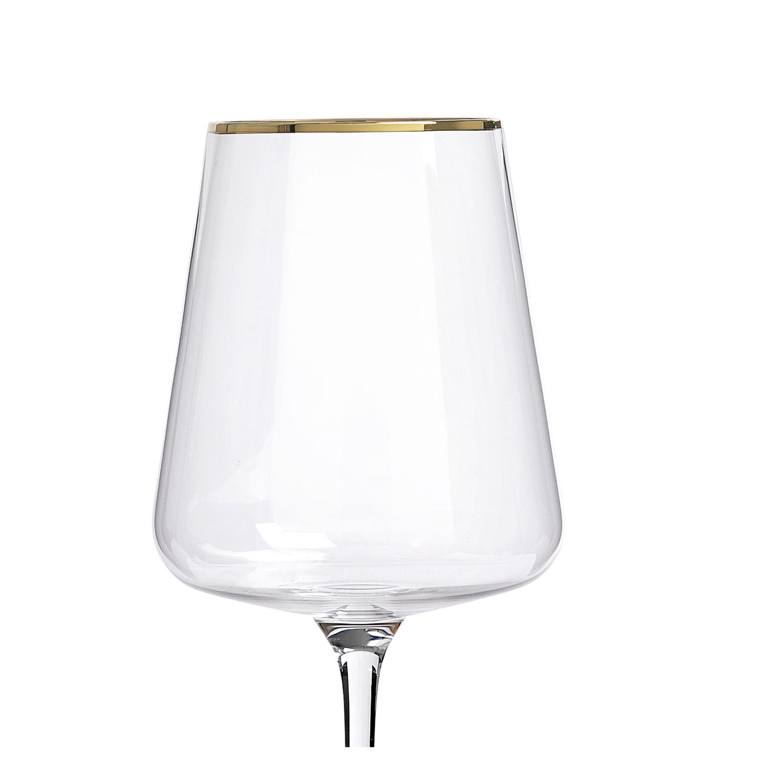 Argos Home gold rim wine glasses set of 4 - British product