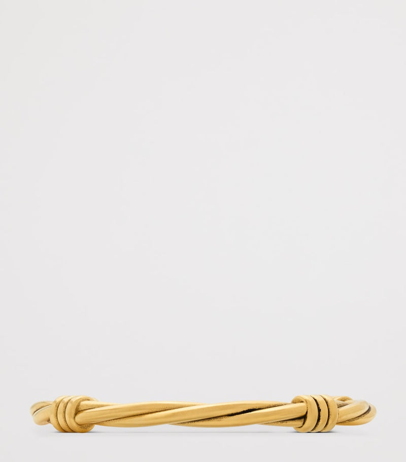 Saint Laurent Twisted Thread Cuff Bracelet, UK version