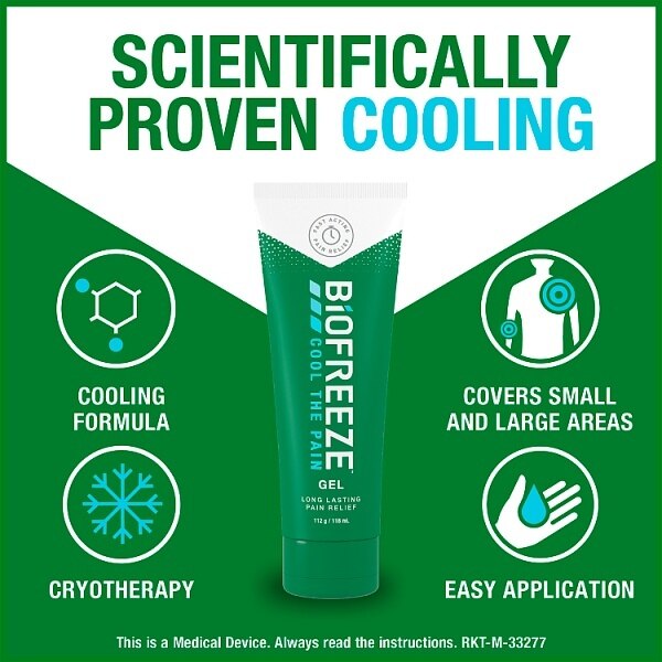 Biofreeze Gel Muscle & Joint Cooling Pain Relief 118ml GOODS Superdrug   