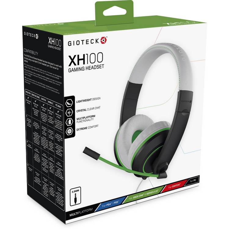 Gioteck XH100X gaming headset imported from the UK