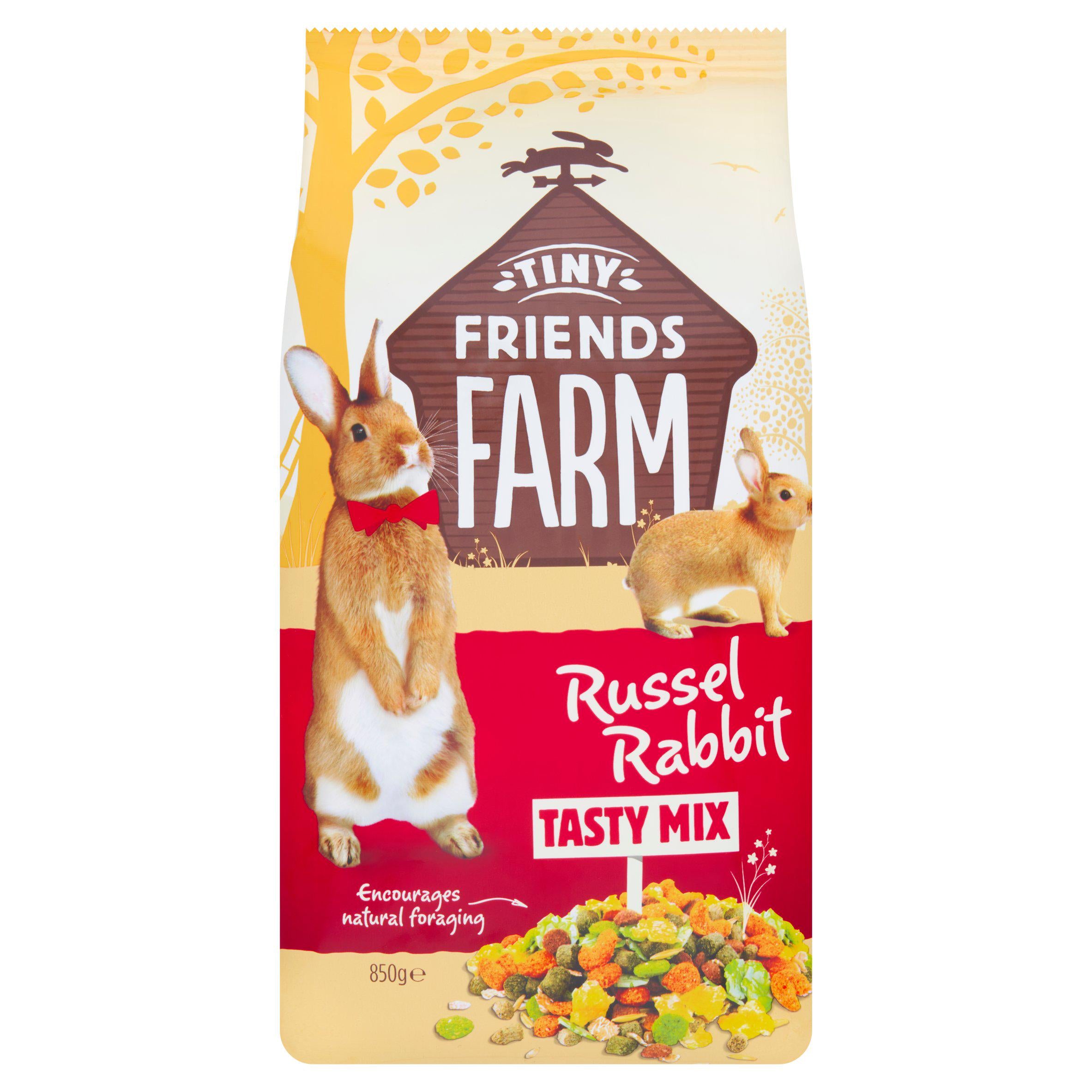 Tiny Friends Farm Russel Rabbit Tasty Mix 850g GOODS Sainsburys   