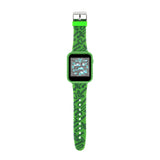 Minecraft kids green silicone strap interactive watch (British brand)