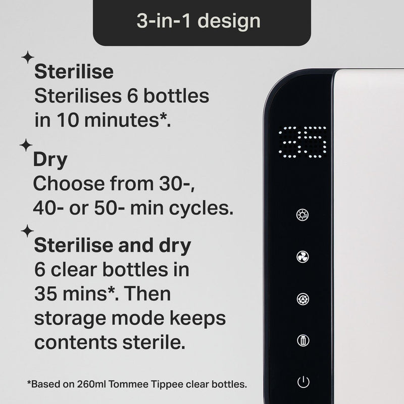 Tommee Tippee Ultra UV Steriliser White, UK version