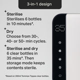 Tommee Tippee Ultra UV Steriliser White, UK version