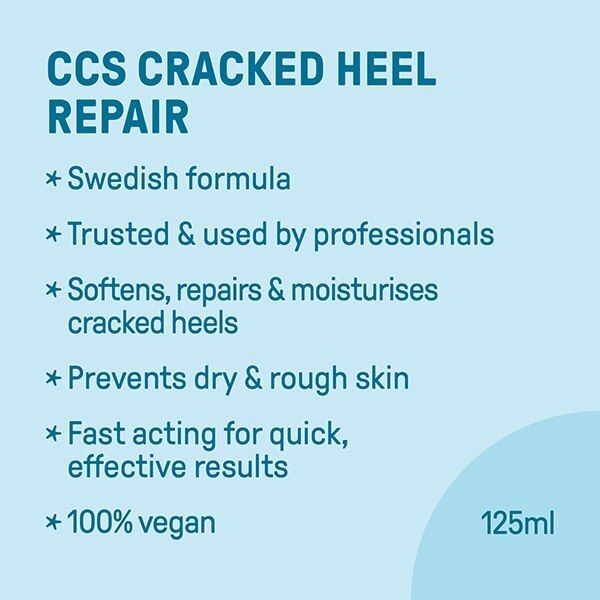 CCS Cracked Heel Repair for Cracked Heels 125 ml GOODS Superdrug   