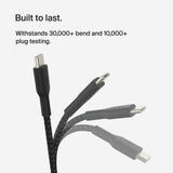 Belkin braided USB-C cable 60W 1m, imported from the UK