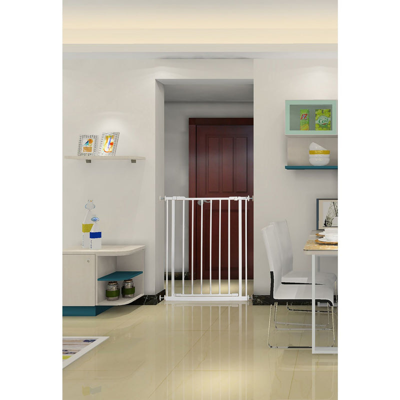 Cuggl slim fit safety gate white, imported from the UK