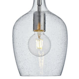 Argos Home Abas bubble glass pendant light nickel, UK version