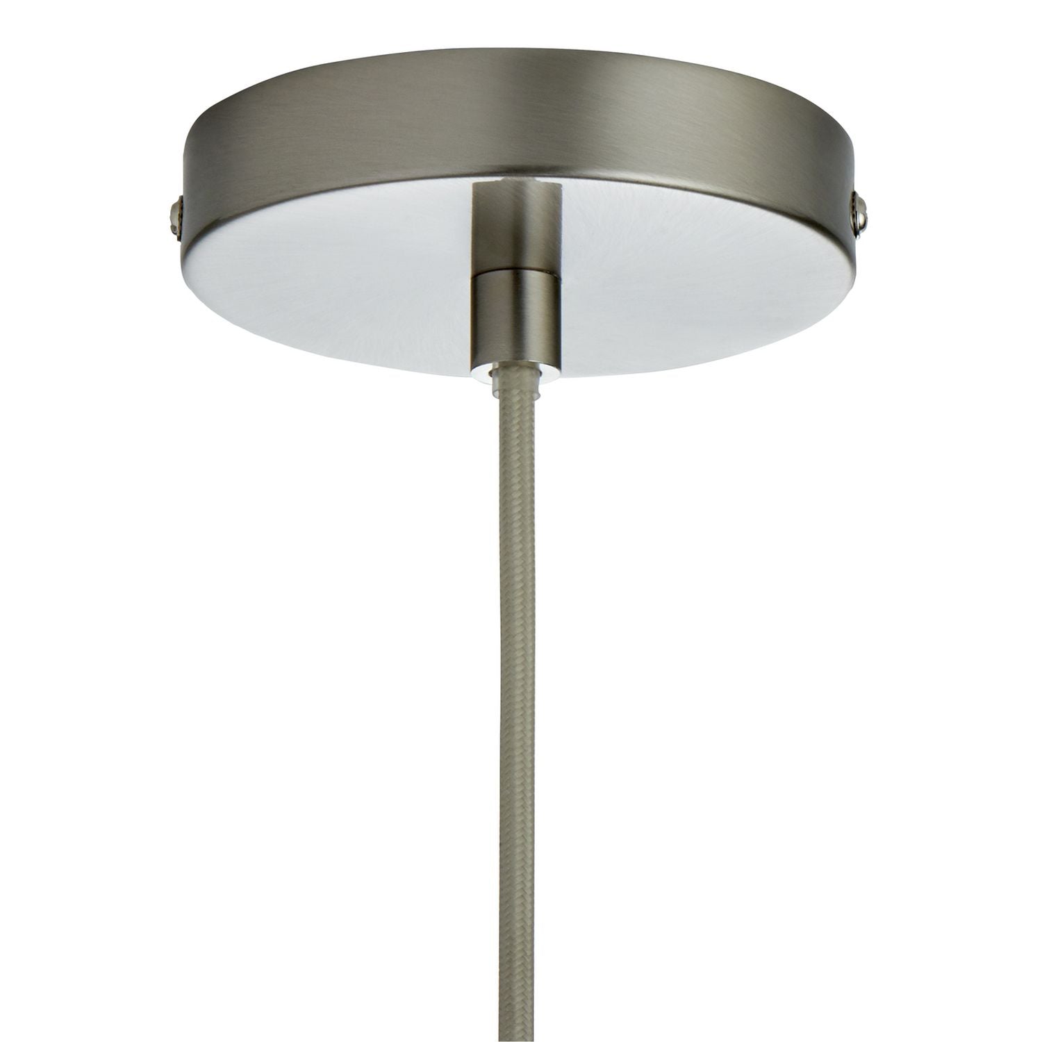 Argos Home Abas bubble glass pendant light nickel, UK version