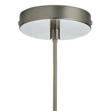 Argos Home Abas bubble glass pendant light nickel, UK version