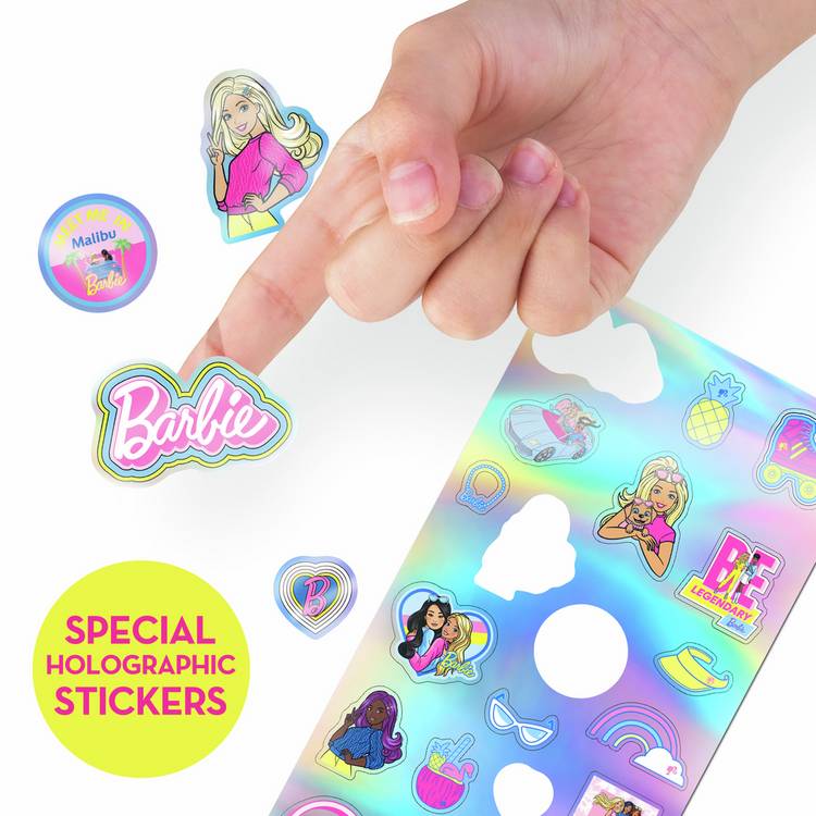 Barbie Campervan bumper craft set with 300 pieces - British product