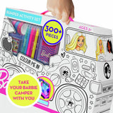 Barbie Campervan bumper craft set with 300 pieces - British product