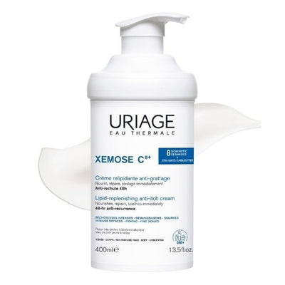 Superdrug Uriage Xemose C8+ Lipid-Replenishing Anti-Itch Cream 400ml- Buy online at McGrocer