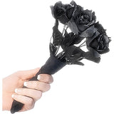 Smiffys Corpse Bride black rose bouquet, imported from the UK