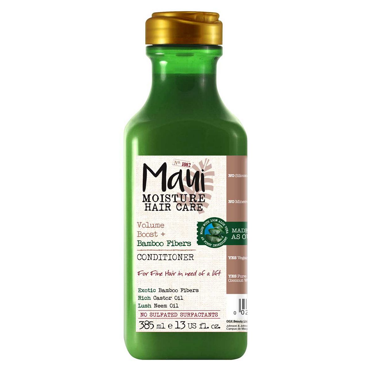 Maui Moisture Volume Boost & Bamboo Fibers Conditioner 385ml Haircare & Styling Boots   