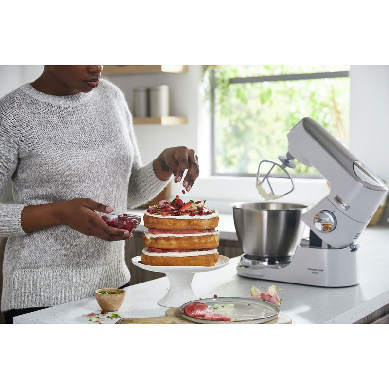 Kenwood Chef Baker stand mixer white 5L bowl, UK version