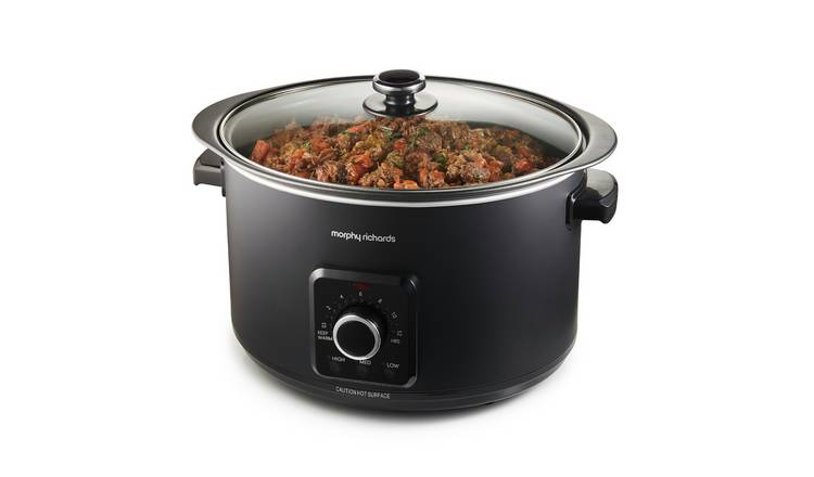 Morphy Richards 6.5L Easy Time Slow Cooker - Black GOODS Argos