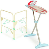 Casdon toy ironing set with board and iron - British product